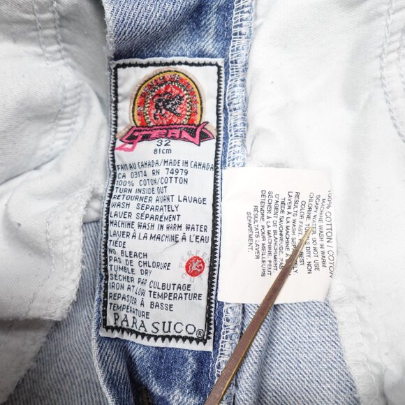 Vintage 90s Santana Parasuco High Waist Mom Jeans Women's Women's 32 (30x28) - Picture 4 of 13